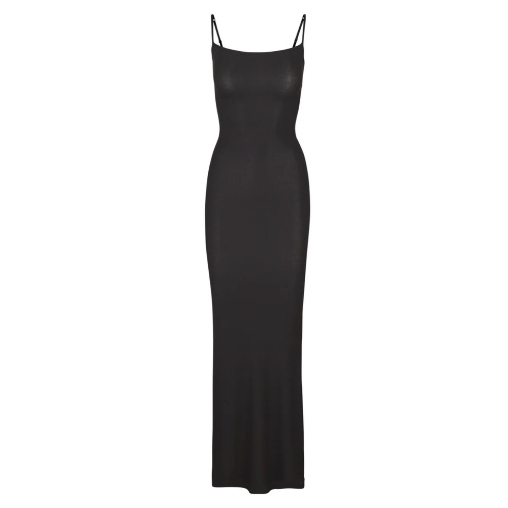 LONG SLIP DRESS - Picture 2 of 2